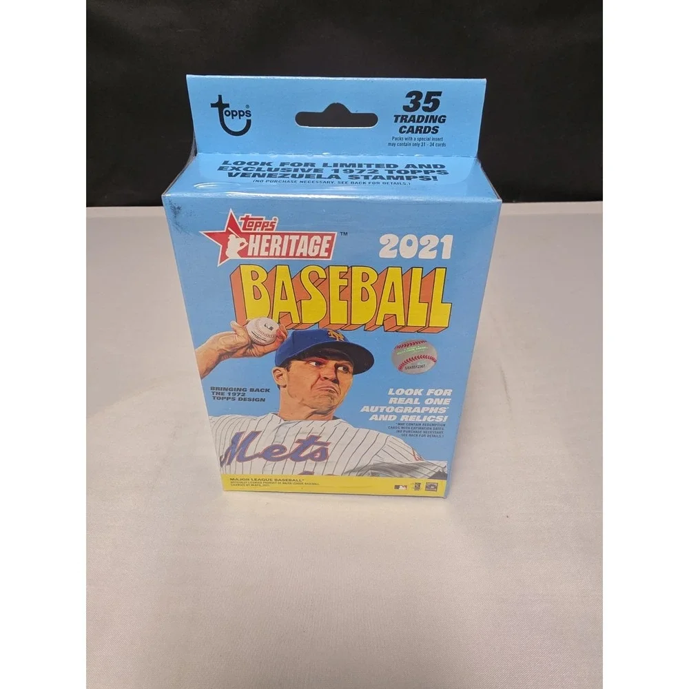 2021 Topps Heritage Baseball Hanger Box - Factory Sealed